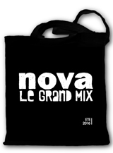 Sacs noirs publicitaires coton personnalisables