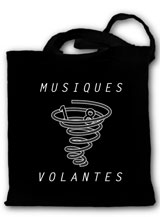 Sacs noir publicitaires coton personnalisables