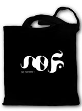 Sac noir promotionnel personnalise coton